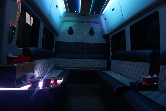 limo style seating