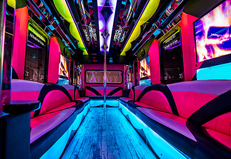 pink party bus